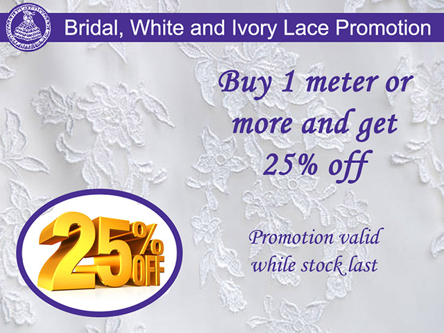 Bridal Fabric Promotion in George
