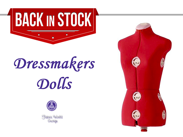 Dressmakers Dolls Back in Stock