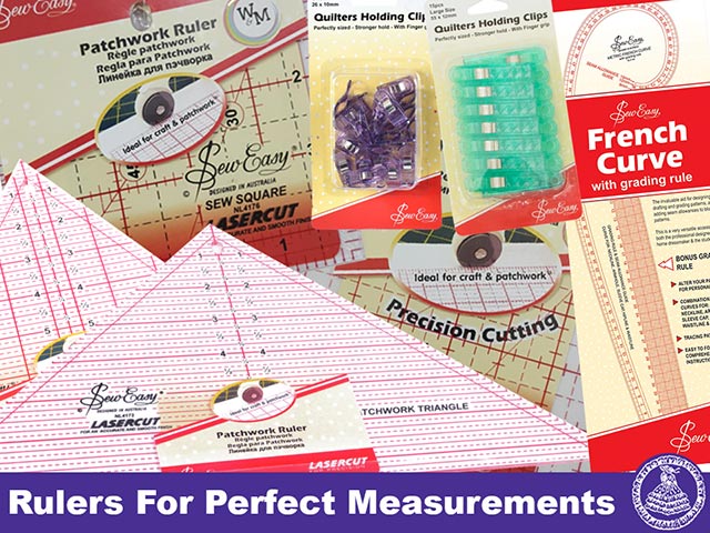 Rulers for Quilting and Sewing From Fabric World George