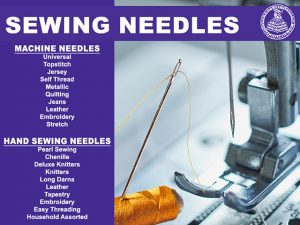 Wide Selection of Sewing Needles from Fabric World George