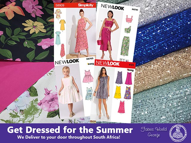 Patterns and Fabrics for Summer Dresses in George