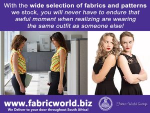 Fabrics and Patterns at Fabric World George