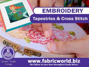 Tapestries and Cross Stitch Supplies from Fabric World George