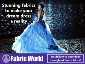 Evening Fabric for Matric Ball Dresses in George