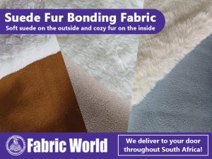 Suede Fur Bonding Fabric Available in George