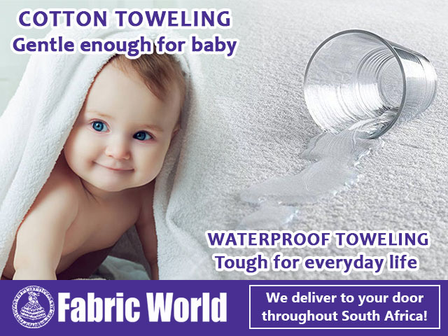 Quality Toweling at Fabric World George