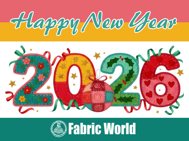 Happy New Year 2026 from Fabric World George