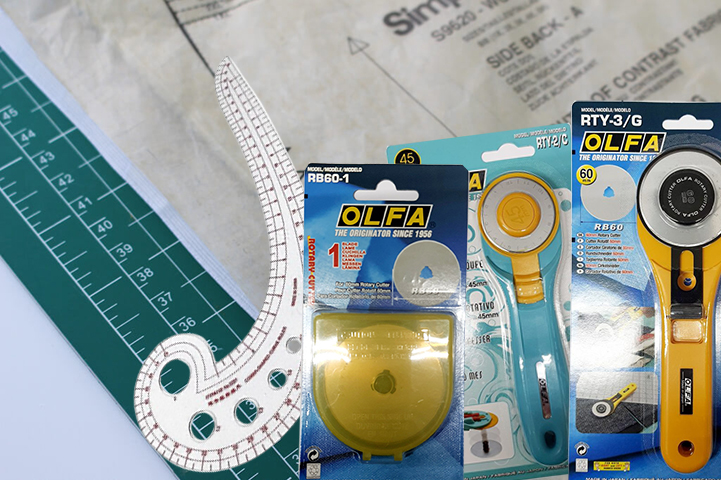 Quilting Mat, ruler and cutters - Fabric World George