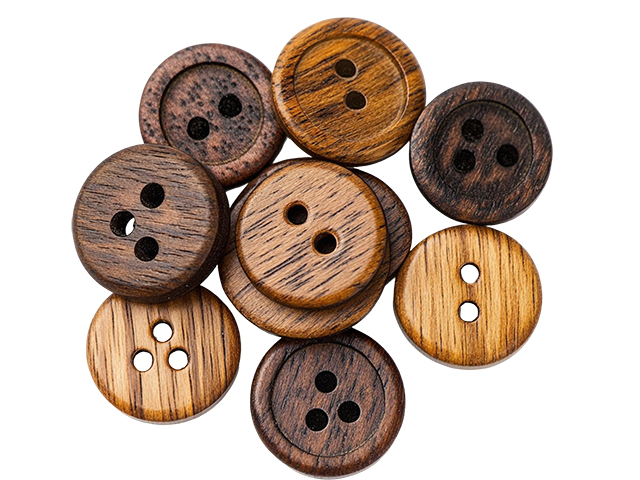 Wooden Butttons - Fabric World George