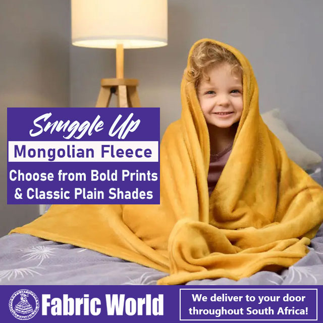 Super Soft Mongolian Fleece from Fabric World George