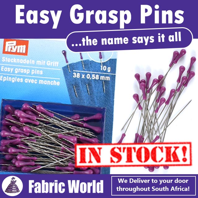 Easy Grip Pins – Fabric World George