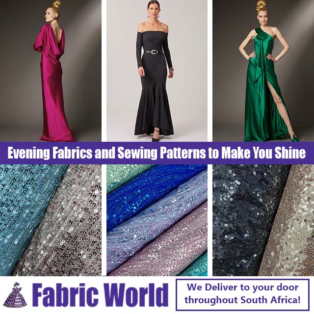 Latest Evening Fabrics and Patterns | Fabric World George