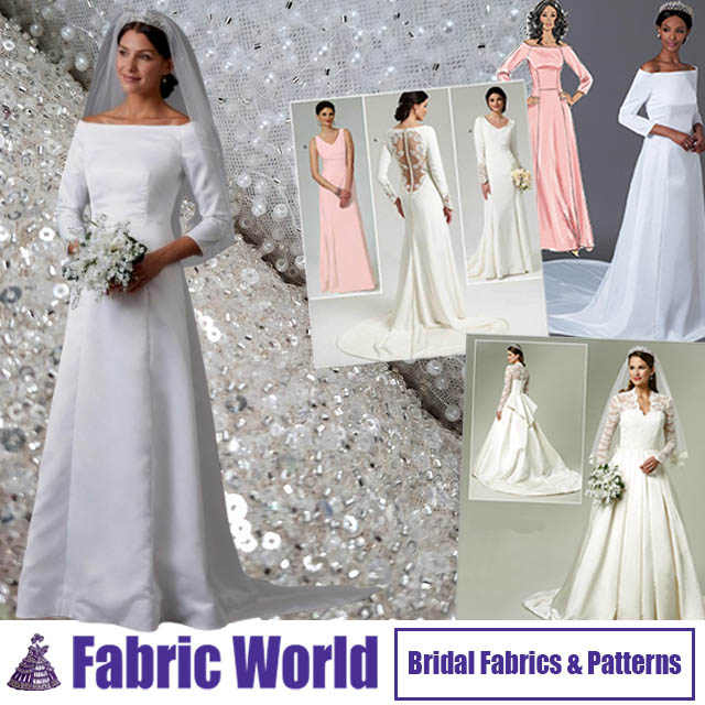 Latest Bridal Fabrics and Patterns | Fabric World George