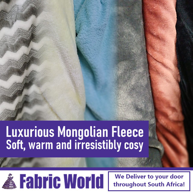 Luxurious Mongolian Fleece in Stock at Fabric World