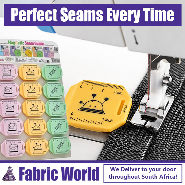 Magnetic Seam Guides in Stock at Fabric World George