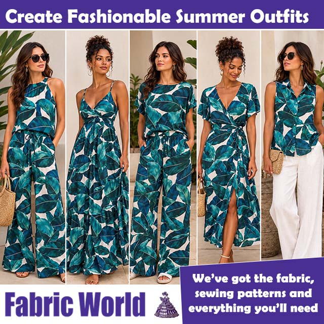 Fabric for Fashionable Summer Outfits – Fabric World George